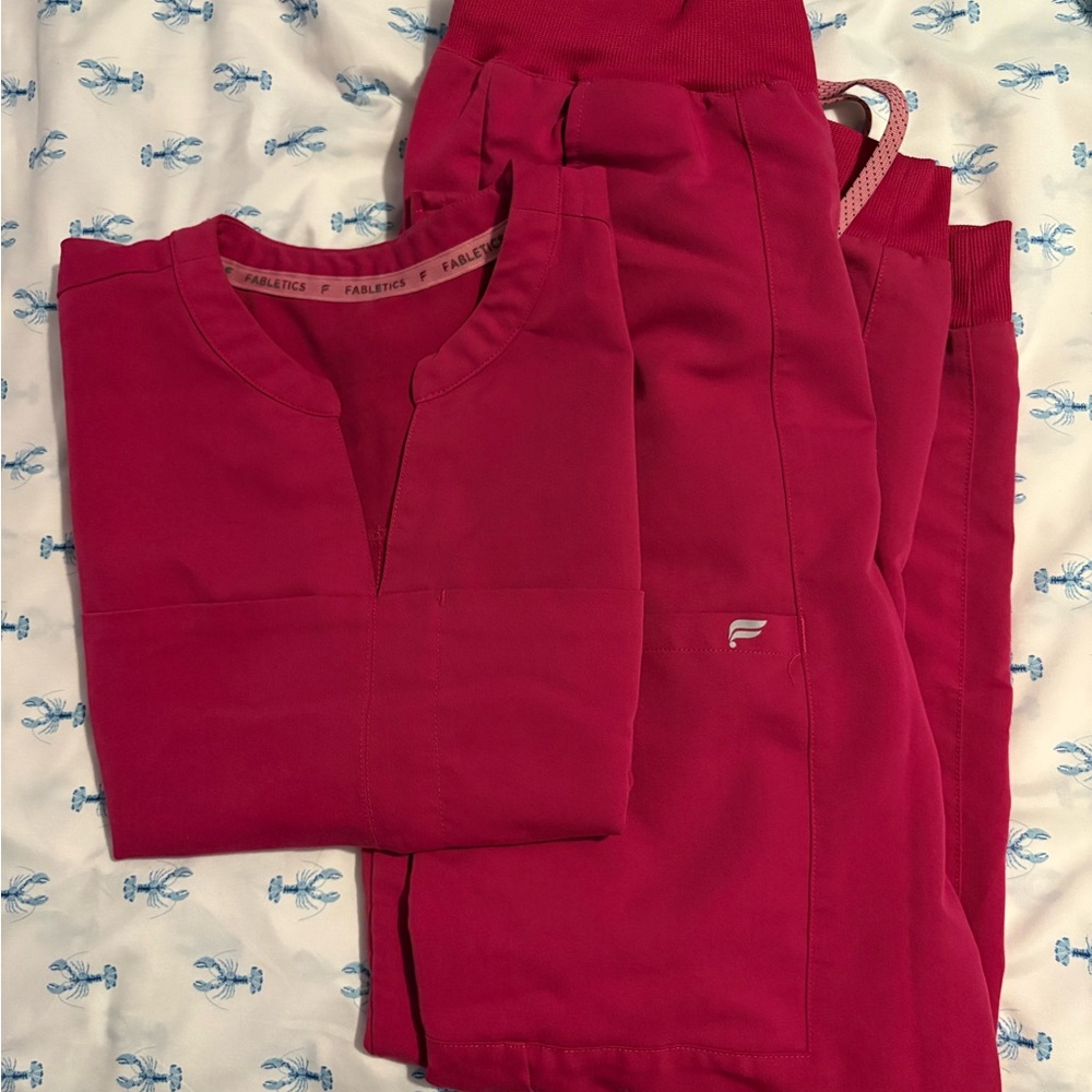 Fabletics Vibrant Pink Activewear Set